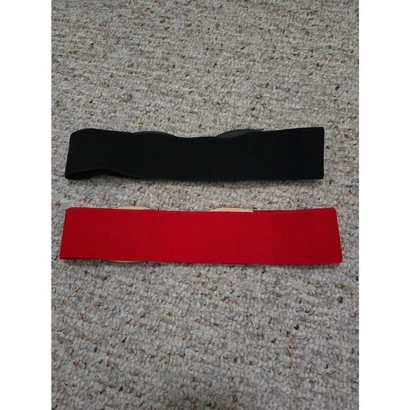 Bundle of 2 Elastic Bow Belts by Ro Rox UK - Picture 2 of 3